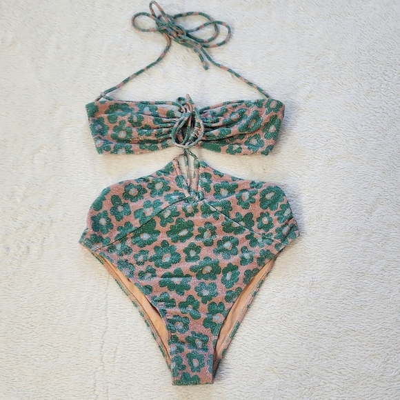 New!For Love and Lemons Beck One -Piece Swimsuit - Picture 5 of 14